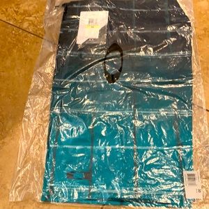 Oakley “Watchtower 21” Neo Viridian color scheme (turquoise w line patterns).